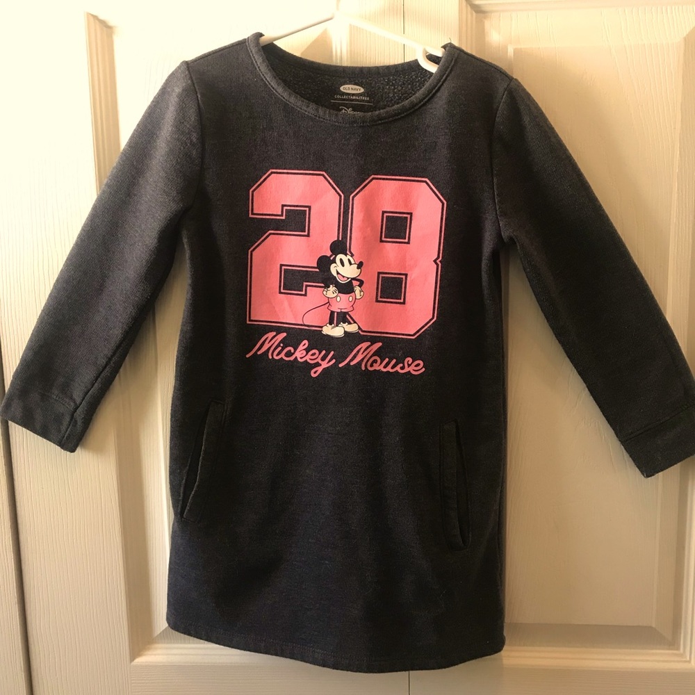 Old Navy Disney Collectible Girls Jersey Sweatshirt